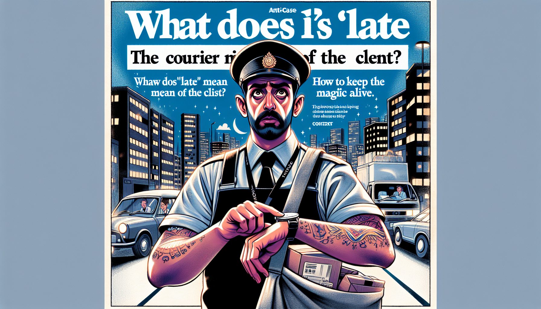 Что вообще значит «опоздал» в глазах клиента