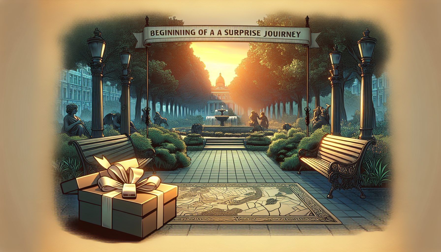 Почему маршрут сюрприза начинается именно в Таврическом саду