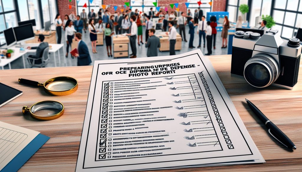 Чек-лист снять реакцию сюрпризы в офис к защите диплома — с фотоотчётом