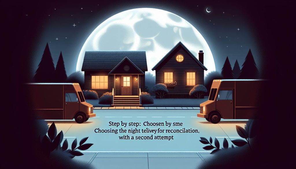 Пошагово: Выбрать время ночные доставочки к примирению, с повторной попыткой