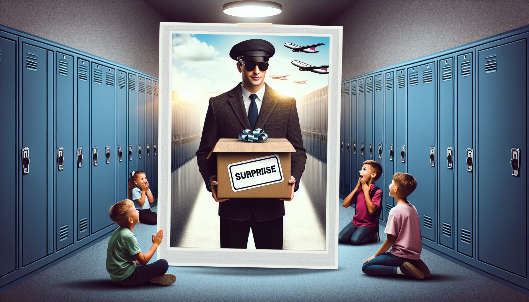 Как всё началось: идея передать сюрприз в школу