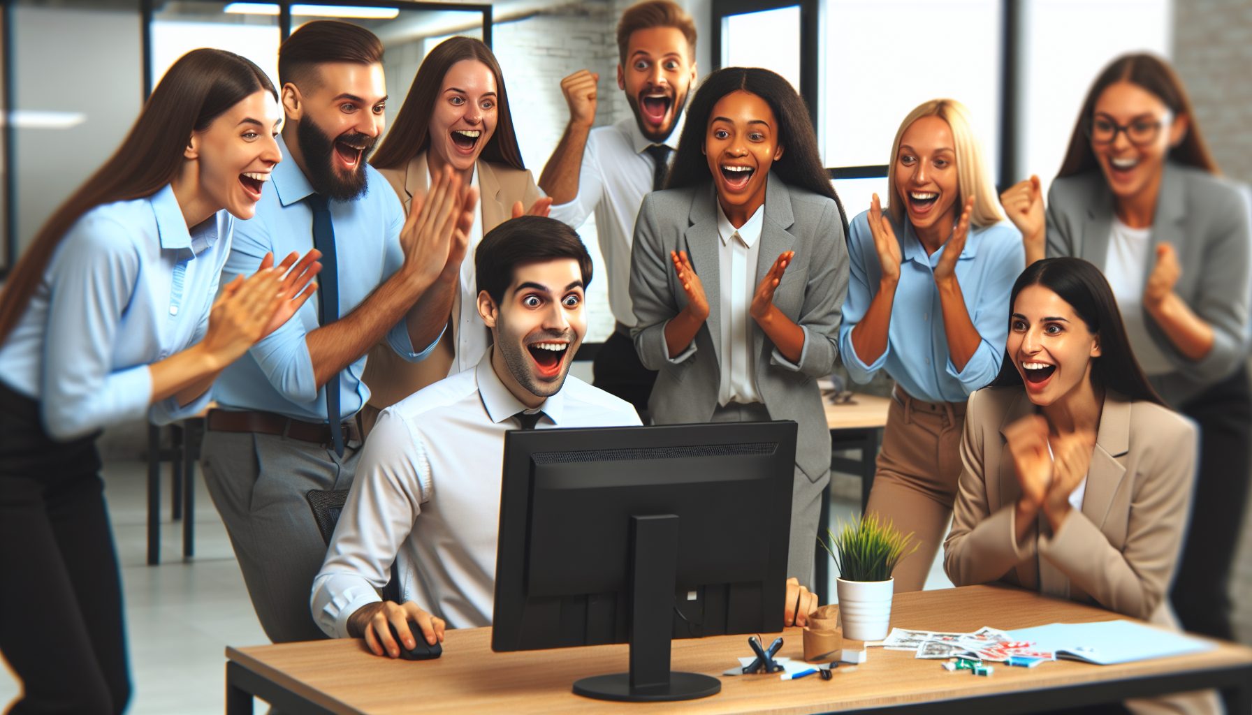 Как началась идея снять реакцию сюрпризы в офисе