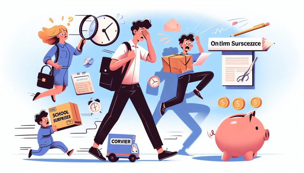 Почему: Подстраховаться при опоздании курьера сюрпризы в школу к повышению, с минимальным бюджетом