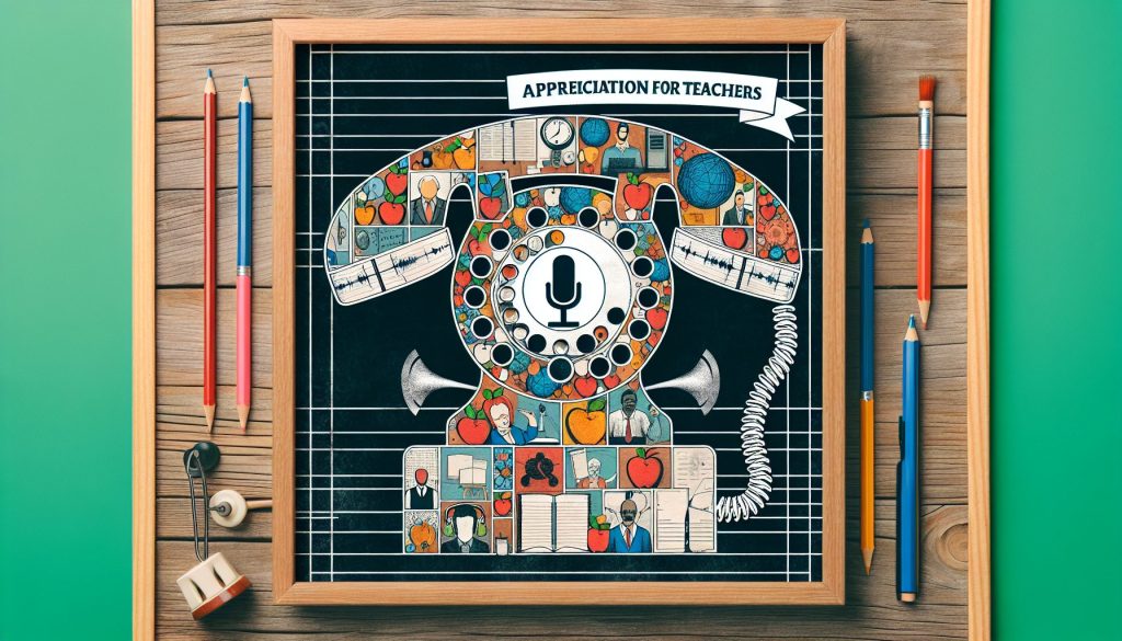 Топ: Записать аудио-послание фотоколлажи к дню учителя, с живым звонком