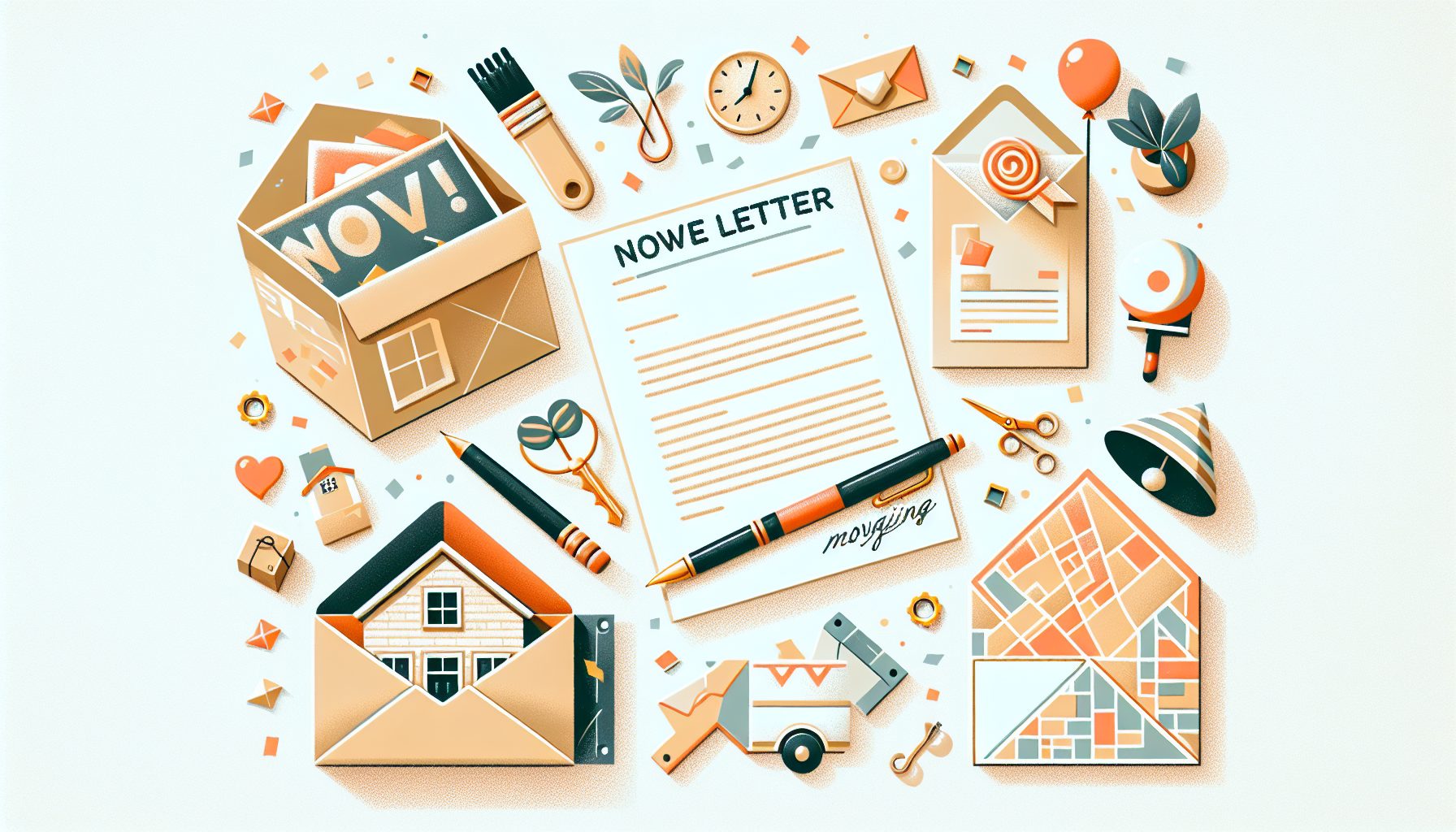 О чем говорить в письме к переезду