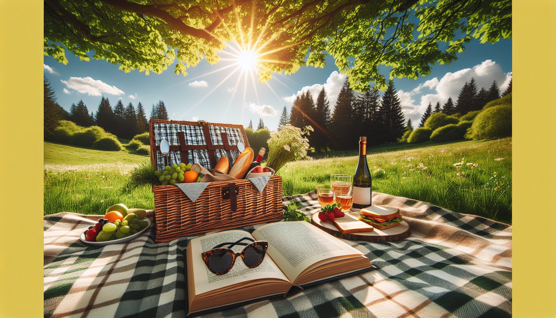 Идеальные часы для пикник-набора на свидание
