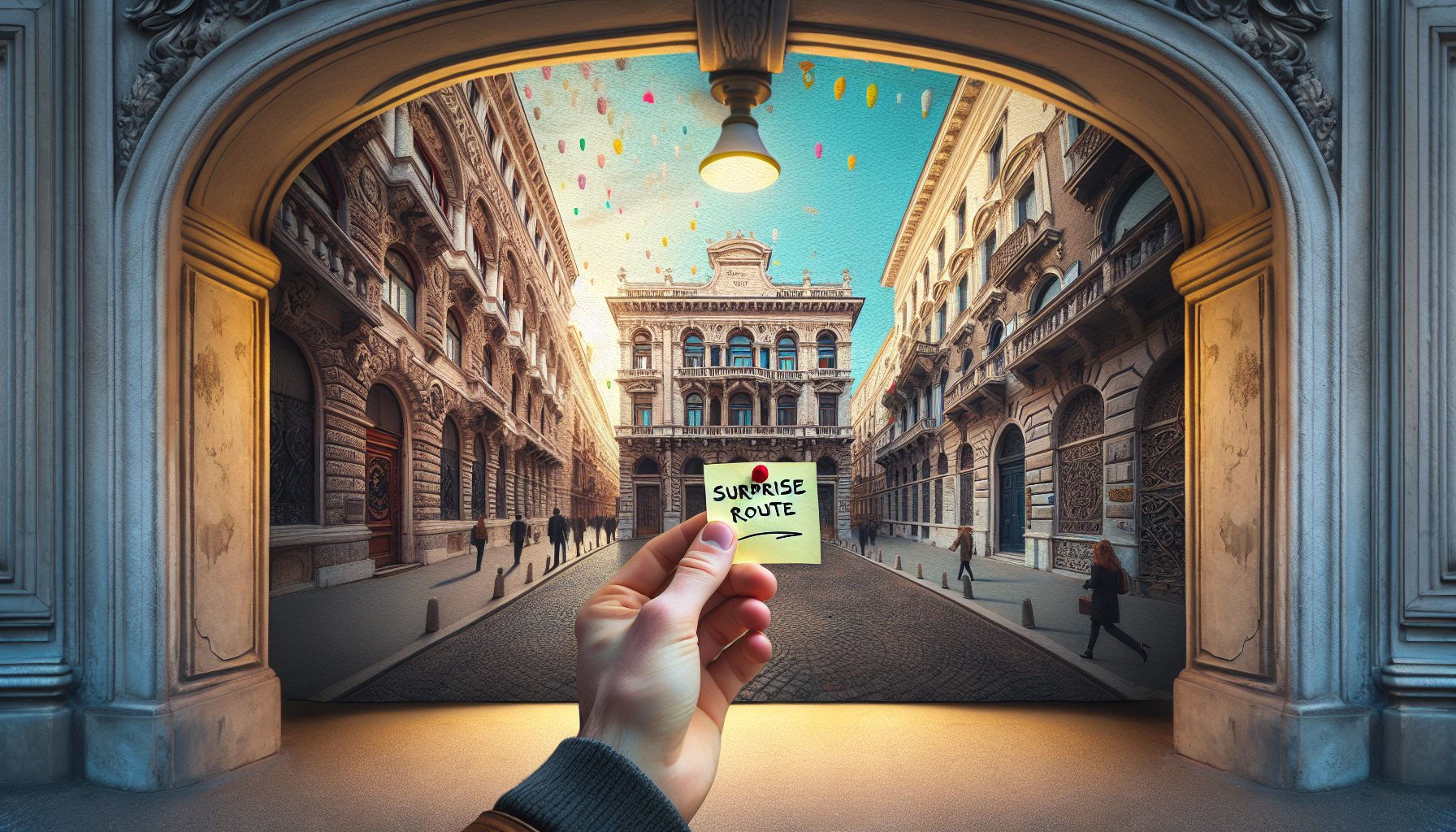 Маршрут сюрприза как способ чувствовать город