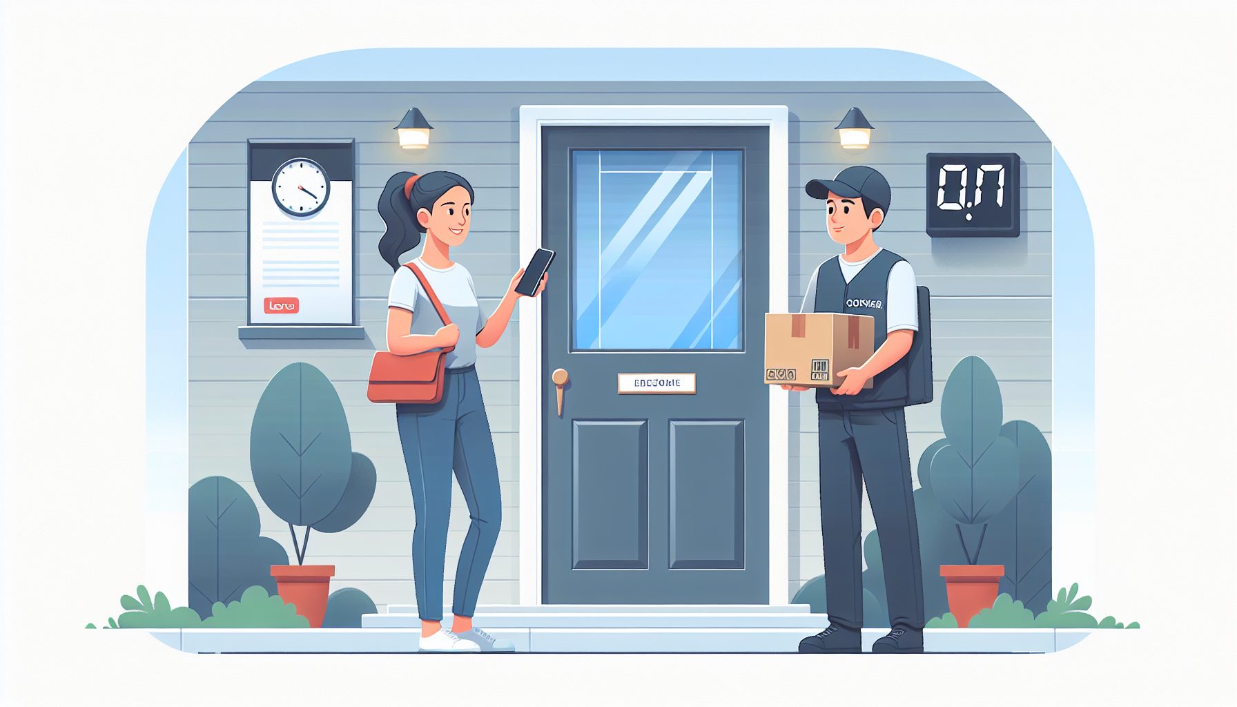 Чат с курьером и маленькие хитрости