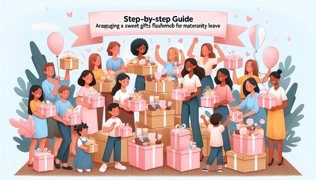 Гид шаг за шагом: устроить флешмоб сладкие наборы к выписке из роддома