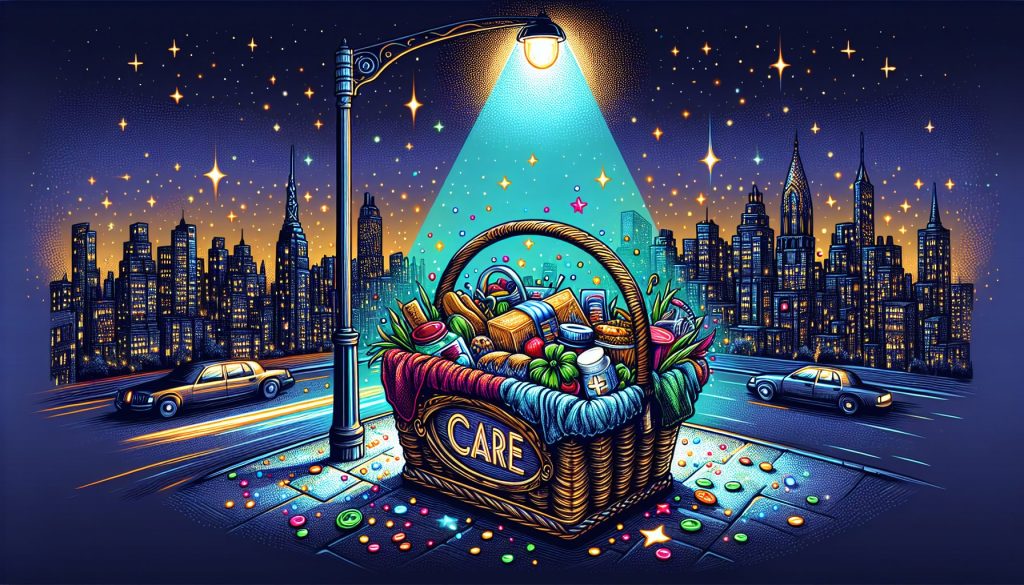 Мифы и правда заказать ночью корзины «забота» к повышению — с конфетти