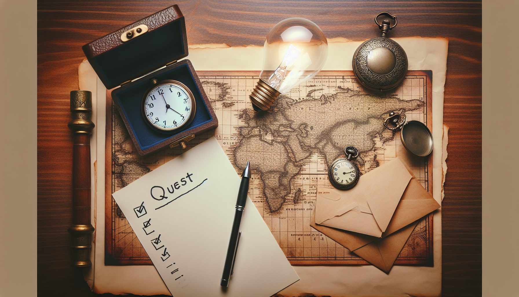 С чего начинается квест: место, время, идея