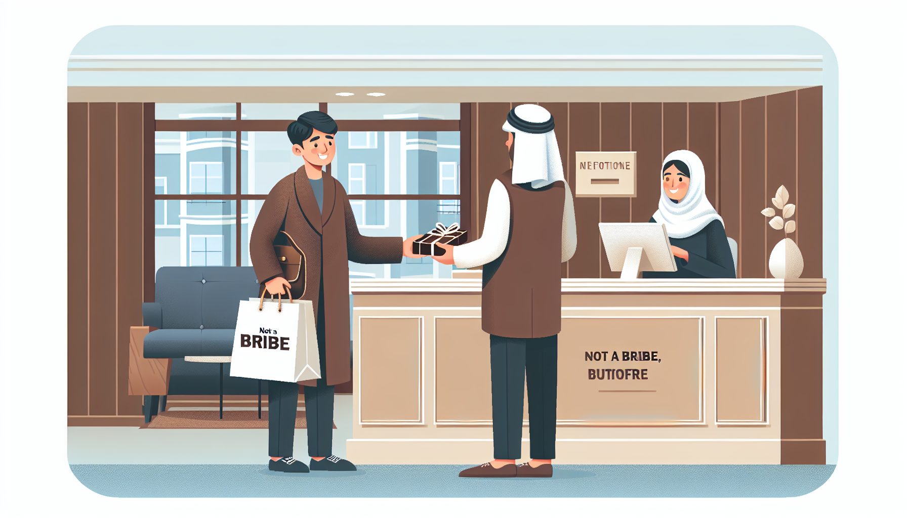 Не подкуп, а сотрудничество