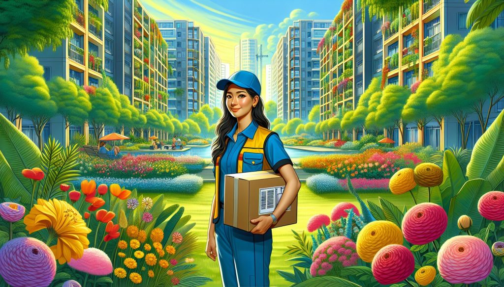 Маршрут сюрприза: Летний сад → подъезд — с курьером-девушкой