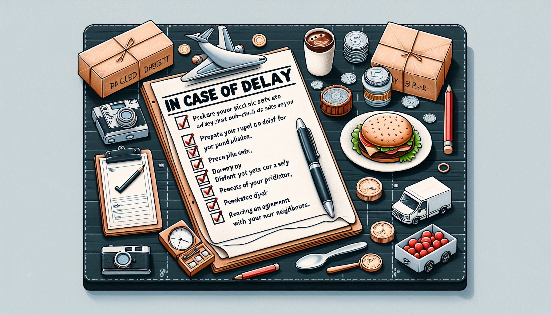 Проверенный чек-лист на случай задержки