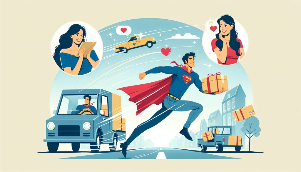 Квест-доставка: как превратить курьера в героя романтической истории