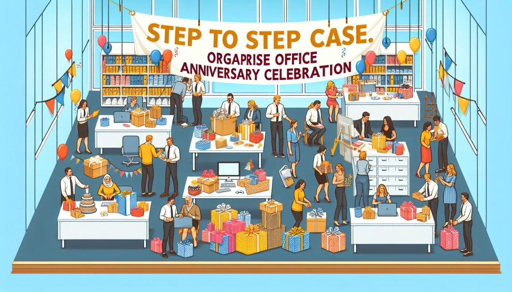 Кейс шаг за шагом: организовать поздравление сюрпризы в офис на годовщину
