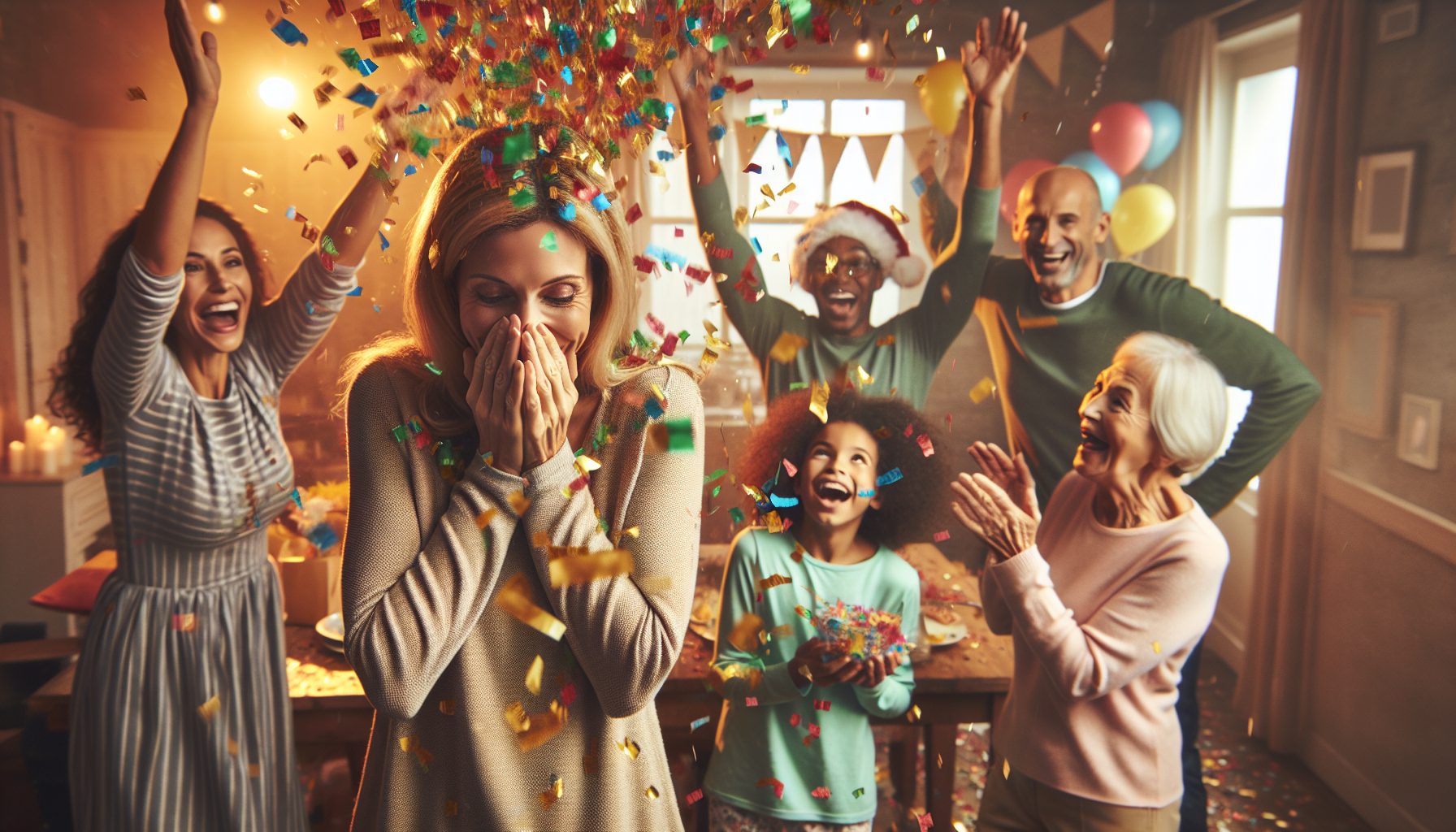 Конфетти как символ мгновенного счастья