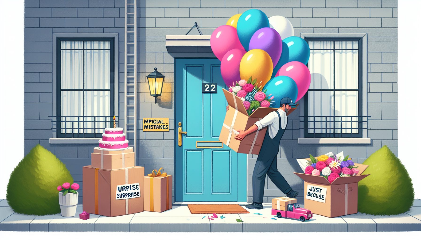 Типичные ошибки при организации сюрприза