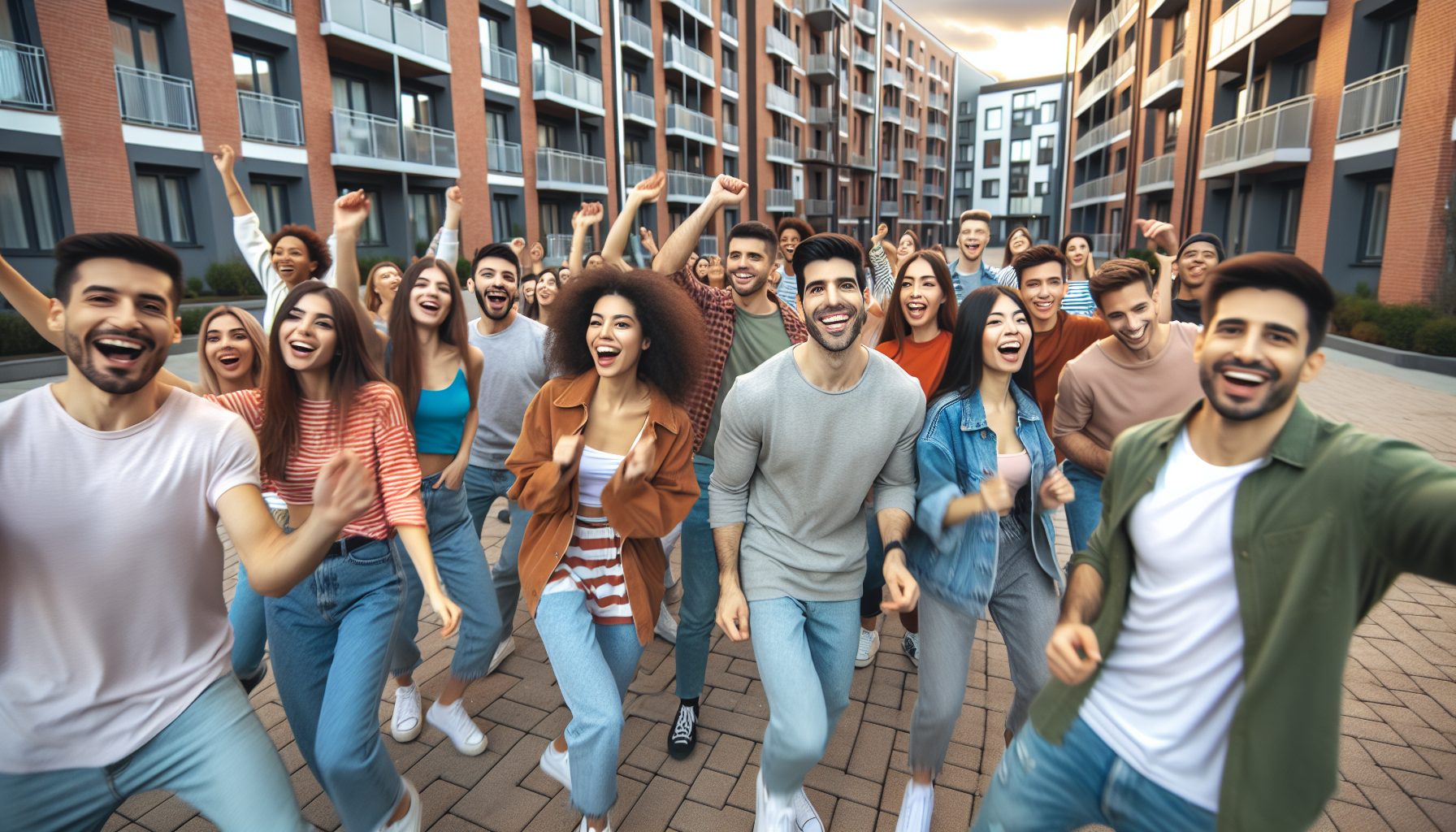 Идея №4: флешмоб с друзьями