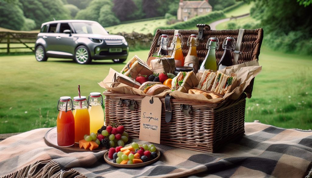 Пикник-набор с доставкой к машине: сюрприз перед выездом за город