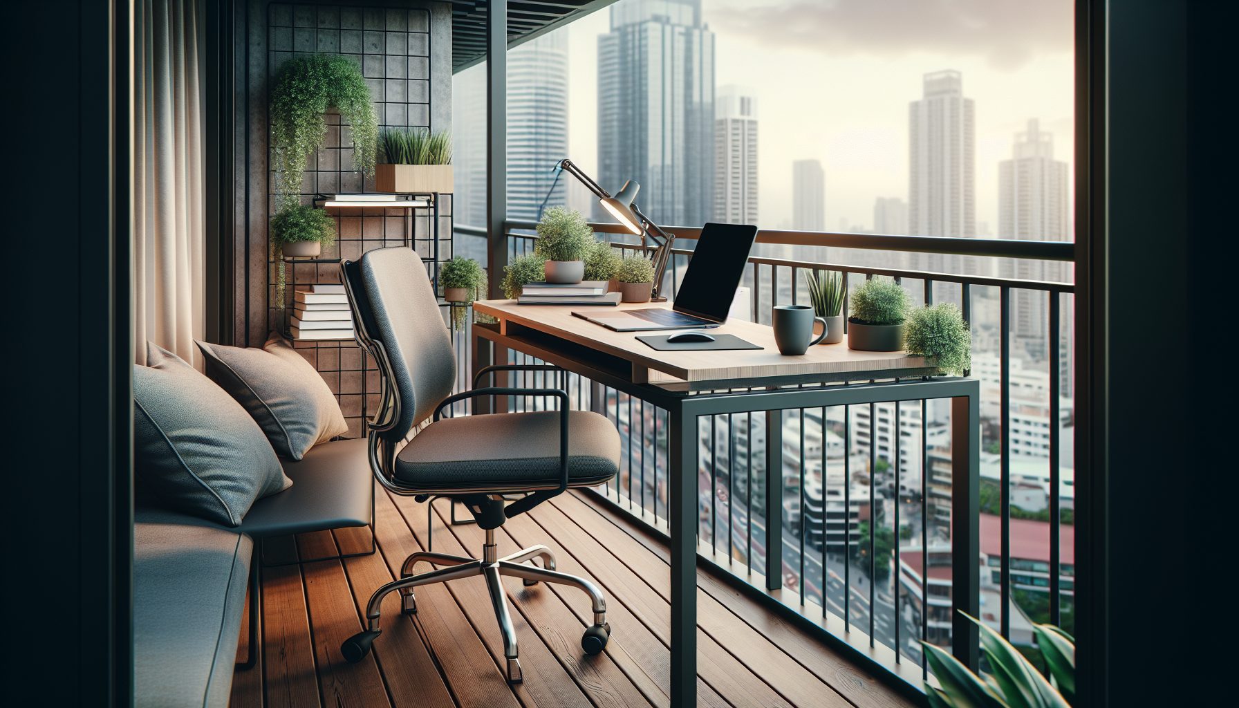 Балкон как рабочая площадка