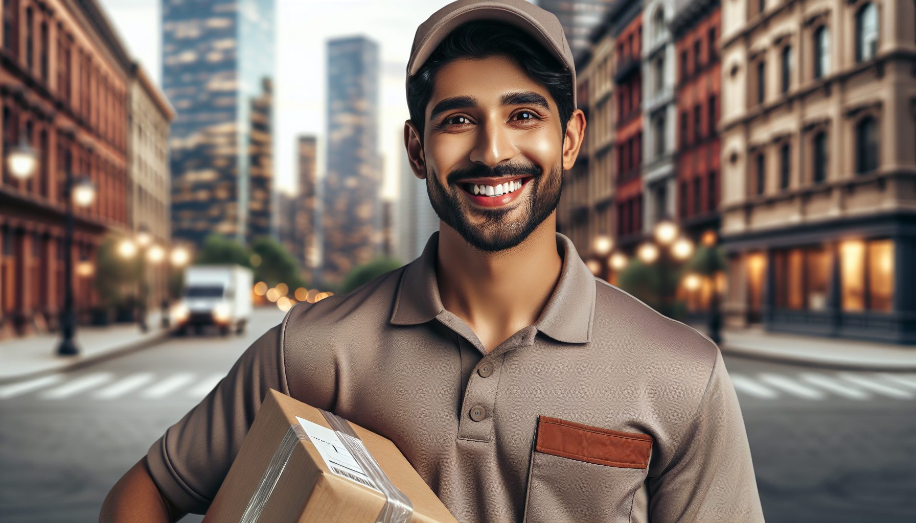 Улыбчивый курьер: обаяние, которое работает