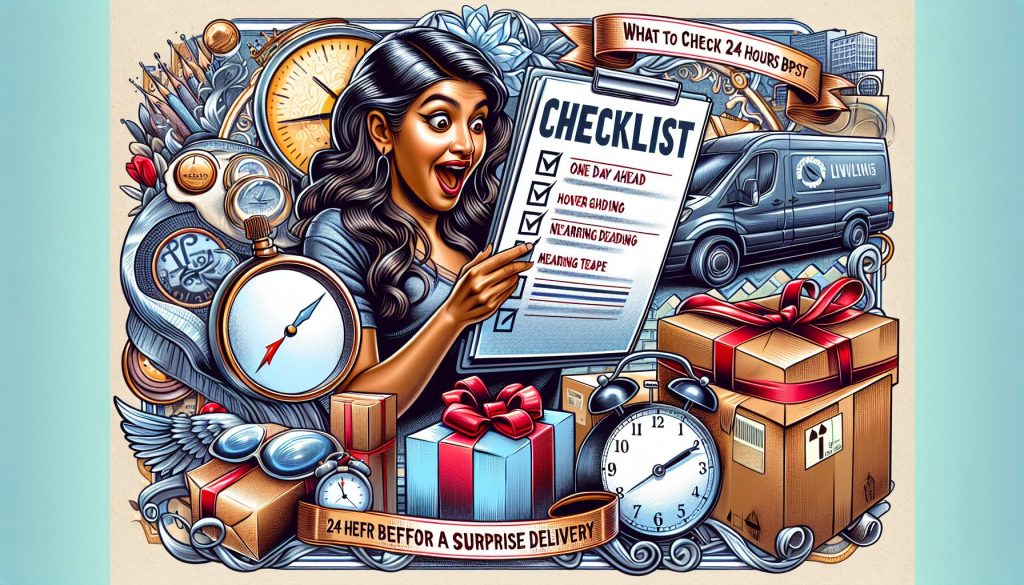 Чек-лист: что проверить за сутки до сюрприза с доставкой