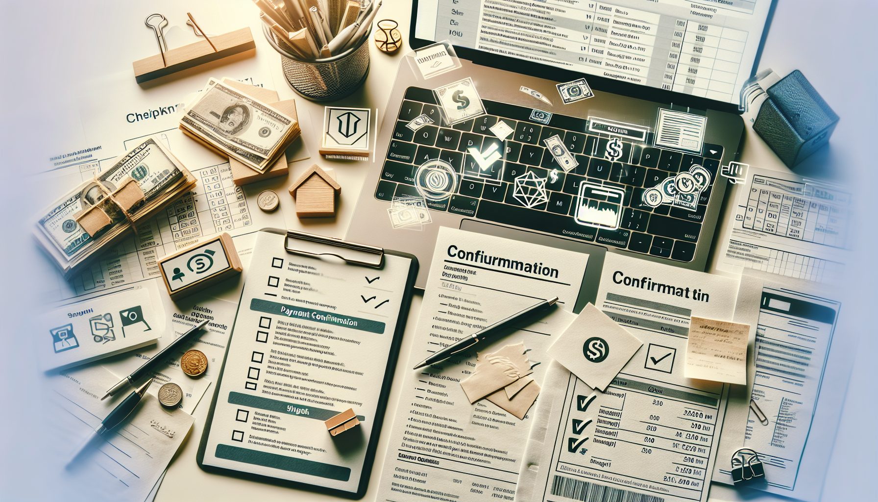 Финансы и подтверждения оплаты