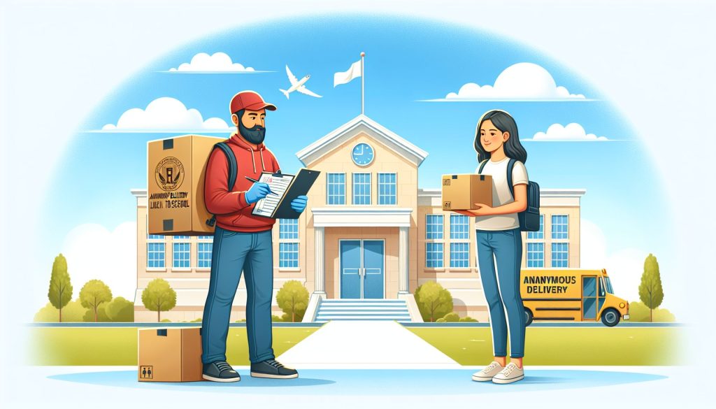 Анонимная доставка в школу: как сделать всё по-взрослому и по правилам
