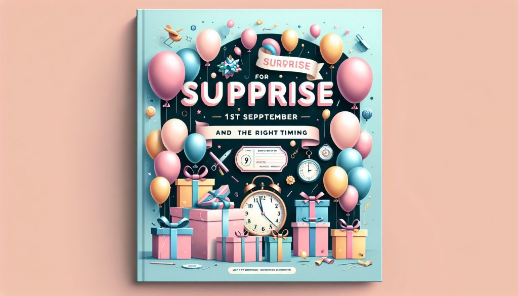 Сюрприз к 1 сентября: подарочные сертификаты, шары и правильный тайминг