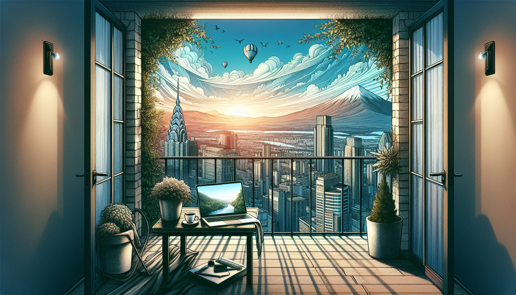 Вид как источник вдохновения