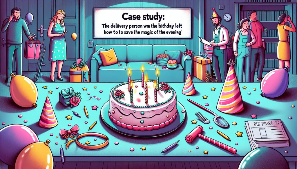 Антикейс: курьер опоздал, именинник ушёл — как спасти магию вечера