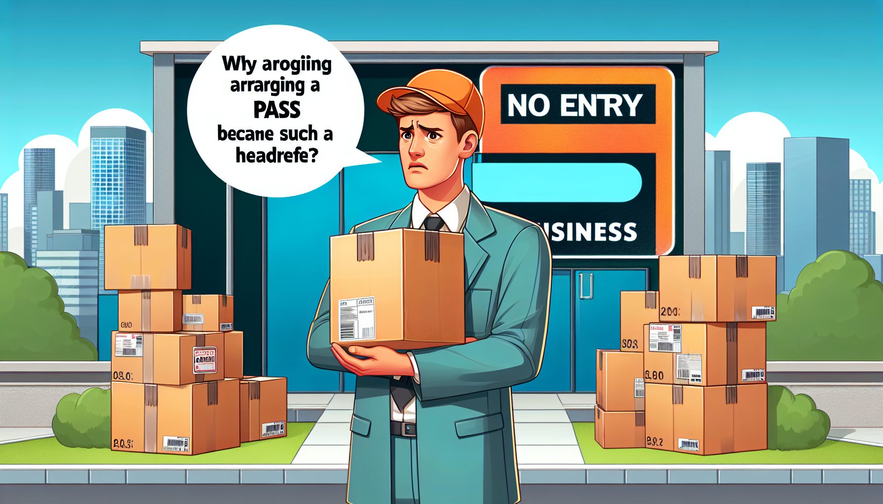 Почему согласование пропуска вообще стало головной болью