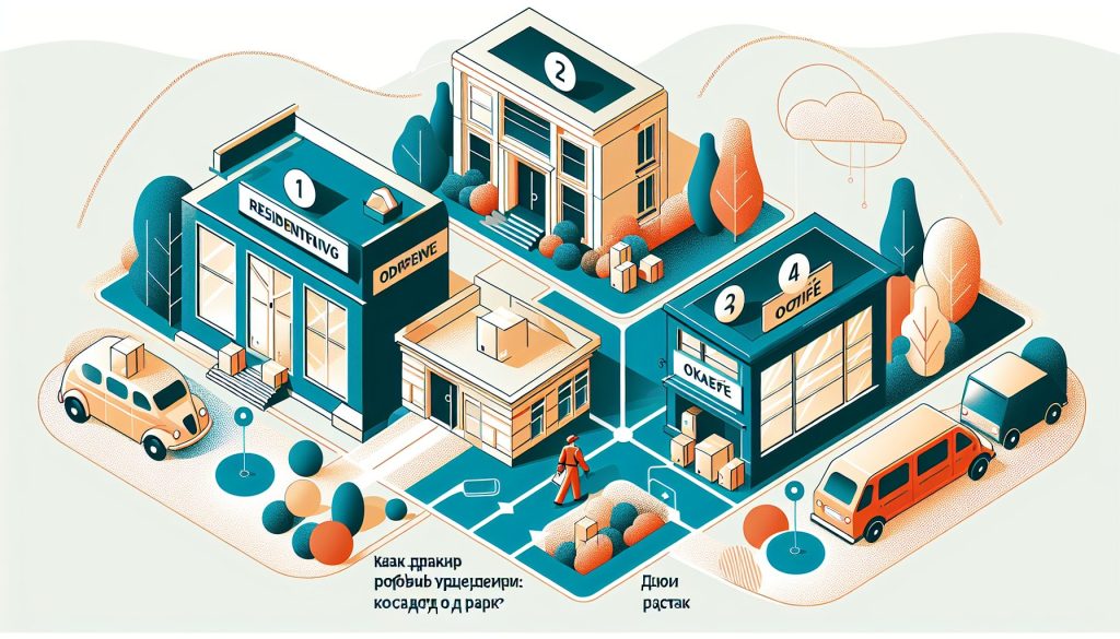 Как выбрать точку вручения: подъезд, офис, кафе или парк