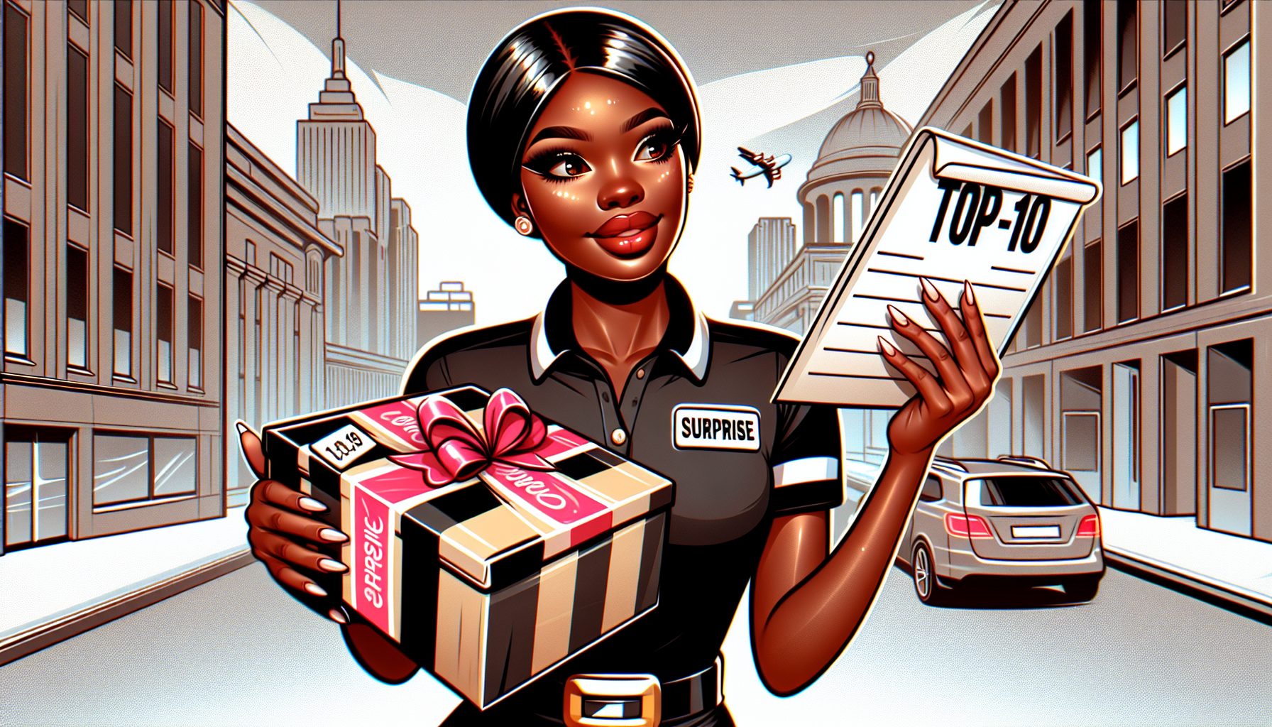 Топ-10 фраз для курьера, чтобы он передал ваш сюрприз правильно