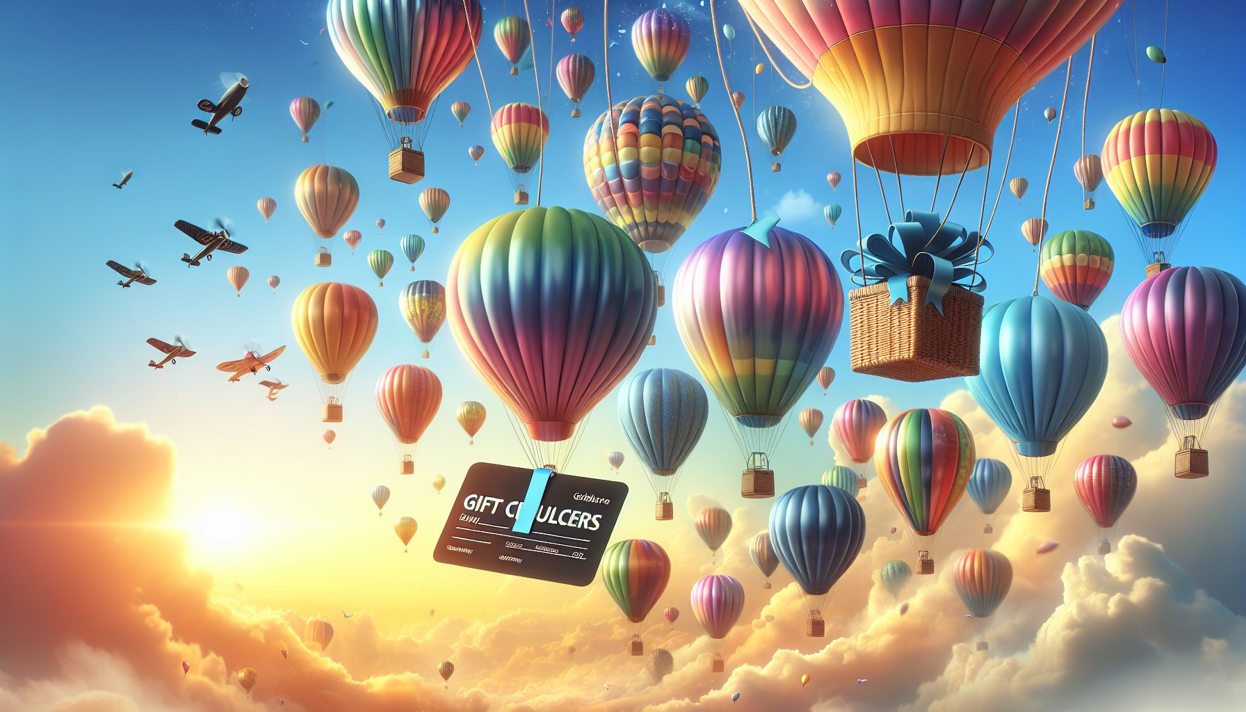 Воздушные шары и атмосфера праздника