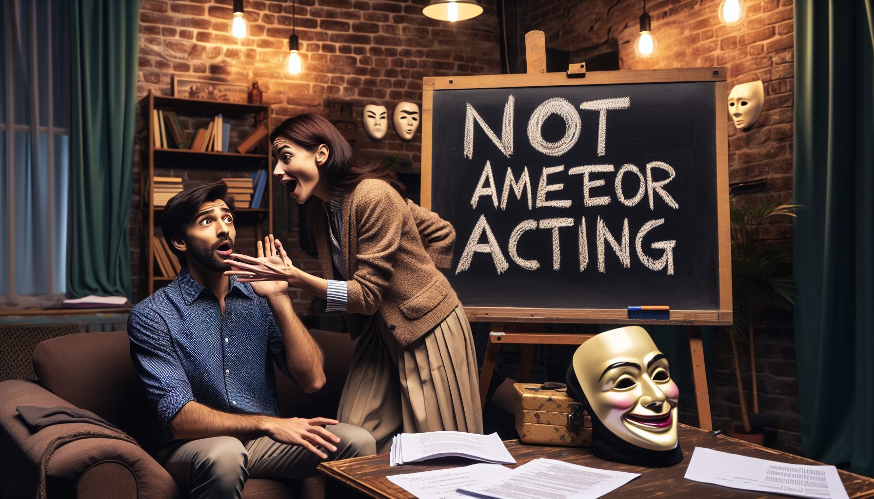 Как не выглядеть актёром-любителем