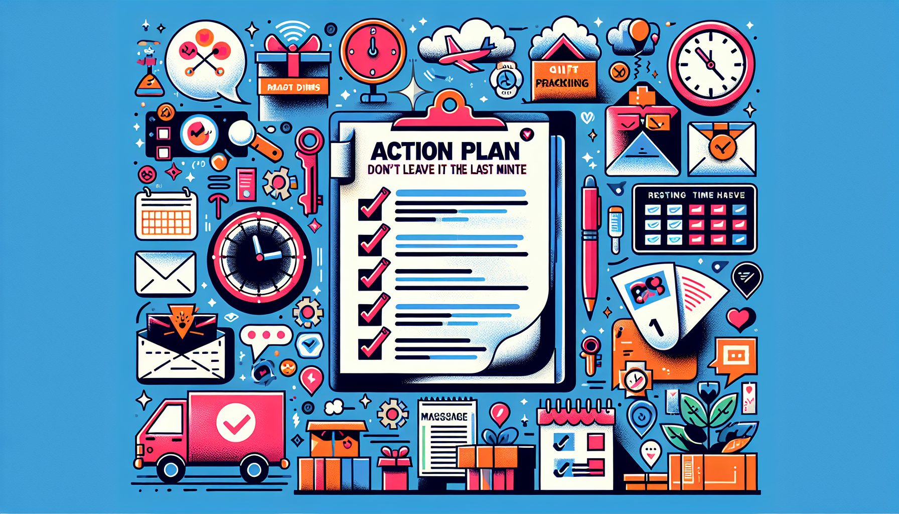 План действий: не откладывать до последней минуты