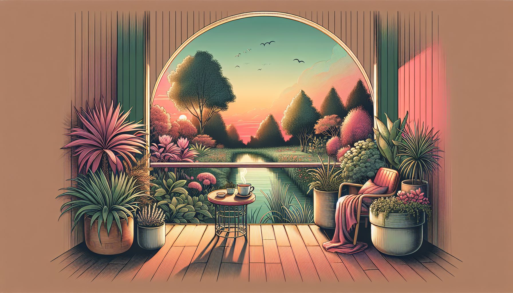 Балкон как зеркало настроения