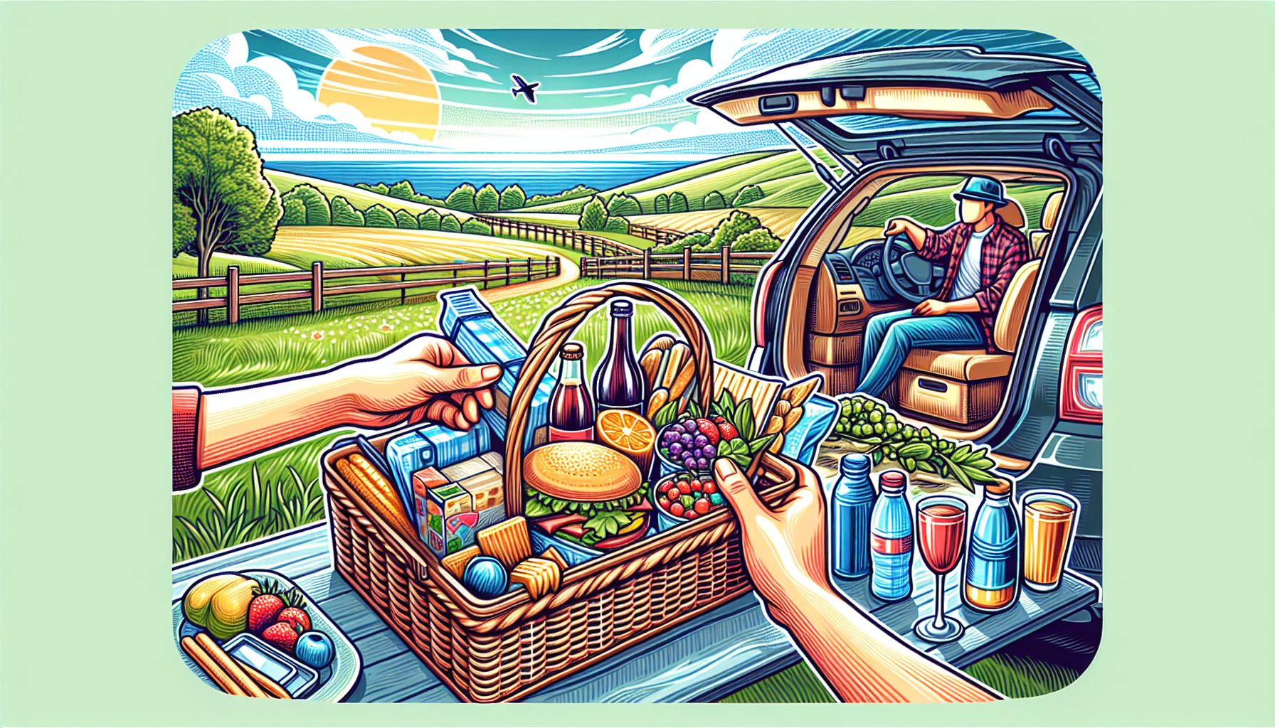 Как вообще появился формат доставки к машине