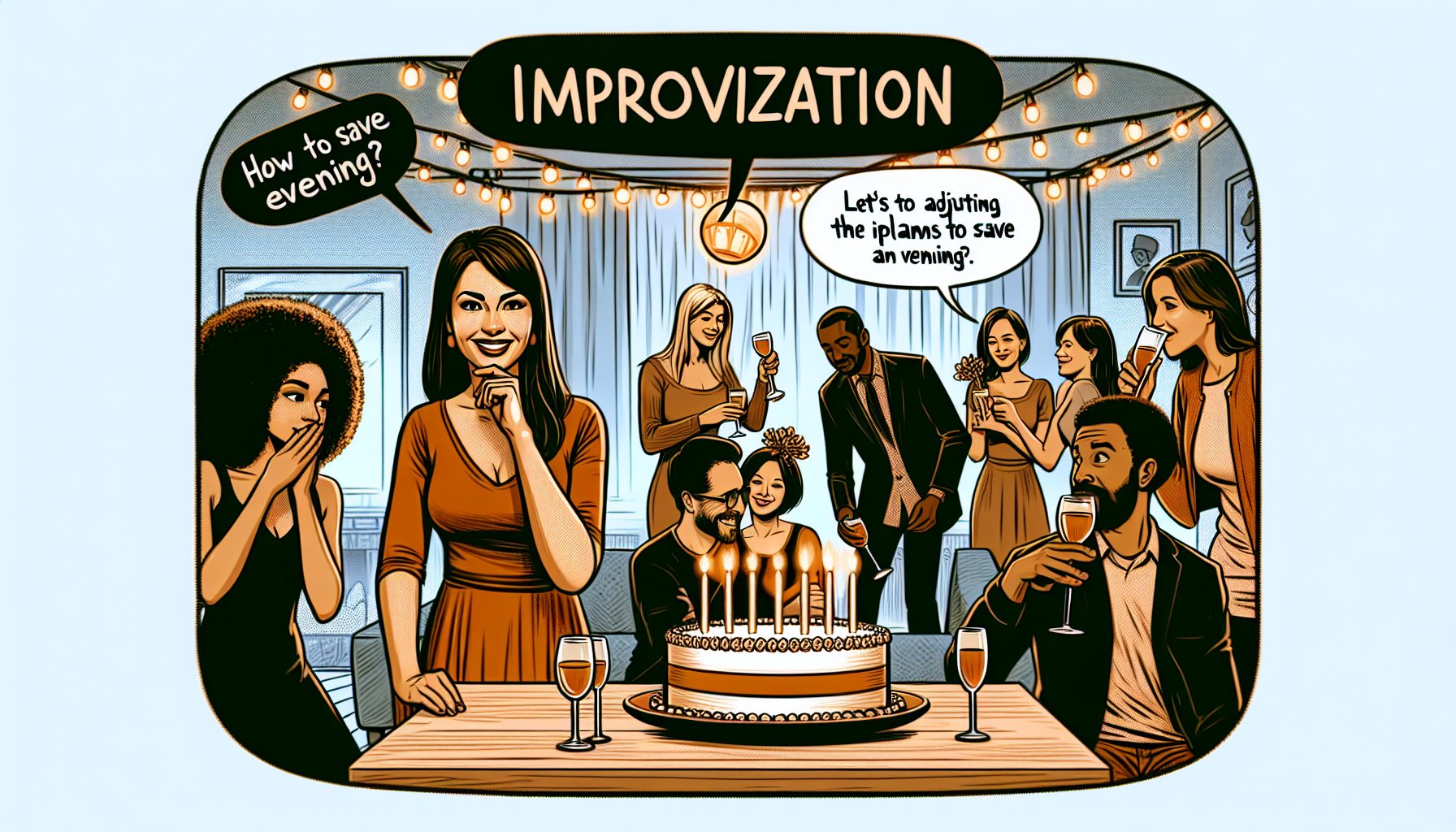 Импровизация как искусство спасения вечера