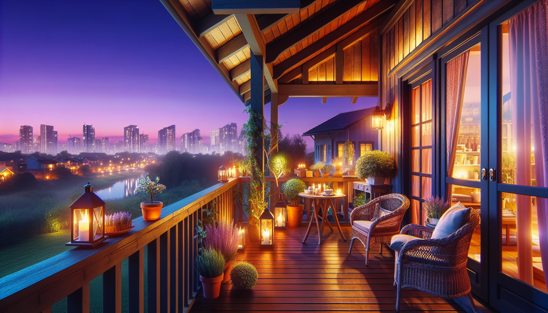 Свет и атмосфера вечеров