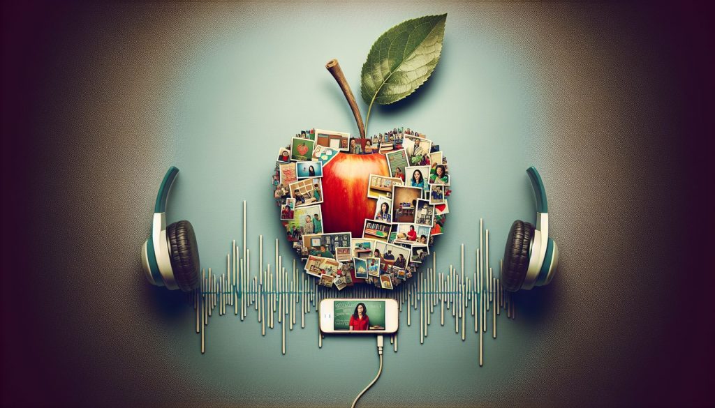 Сюрприз к дню учителя: фотоколлаж, аудио-послание и живой звонок