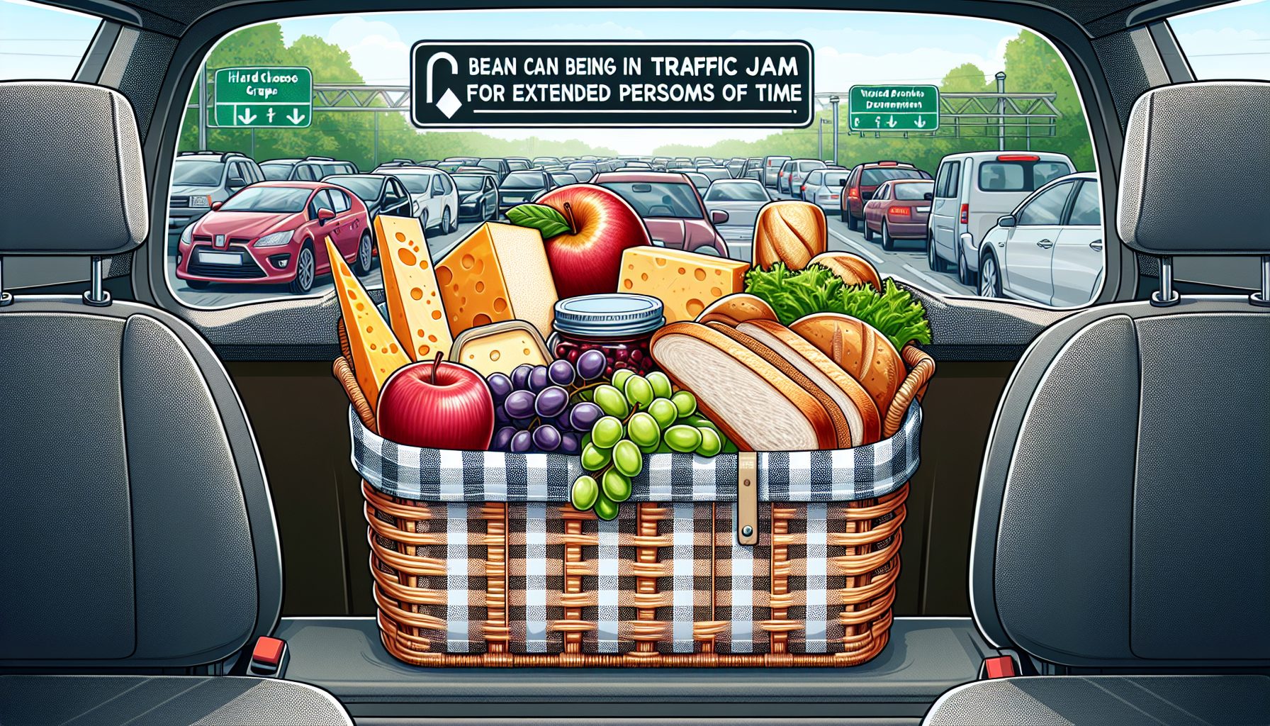 Еда, которая выдержит любые пробки