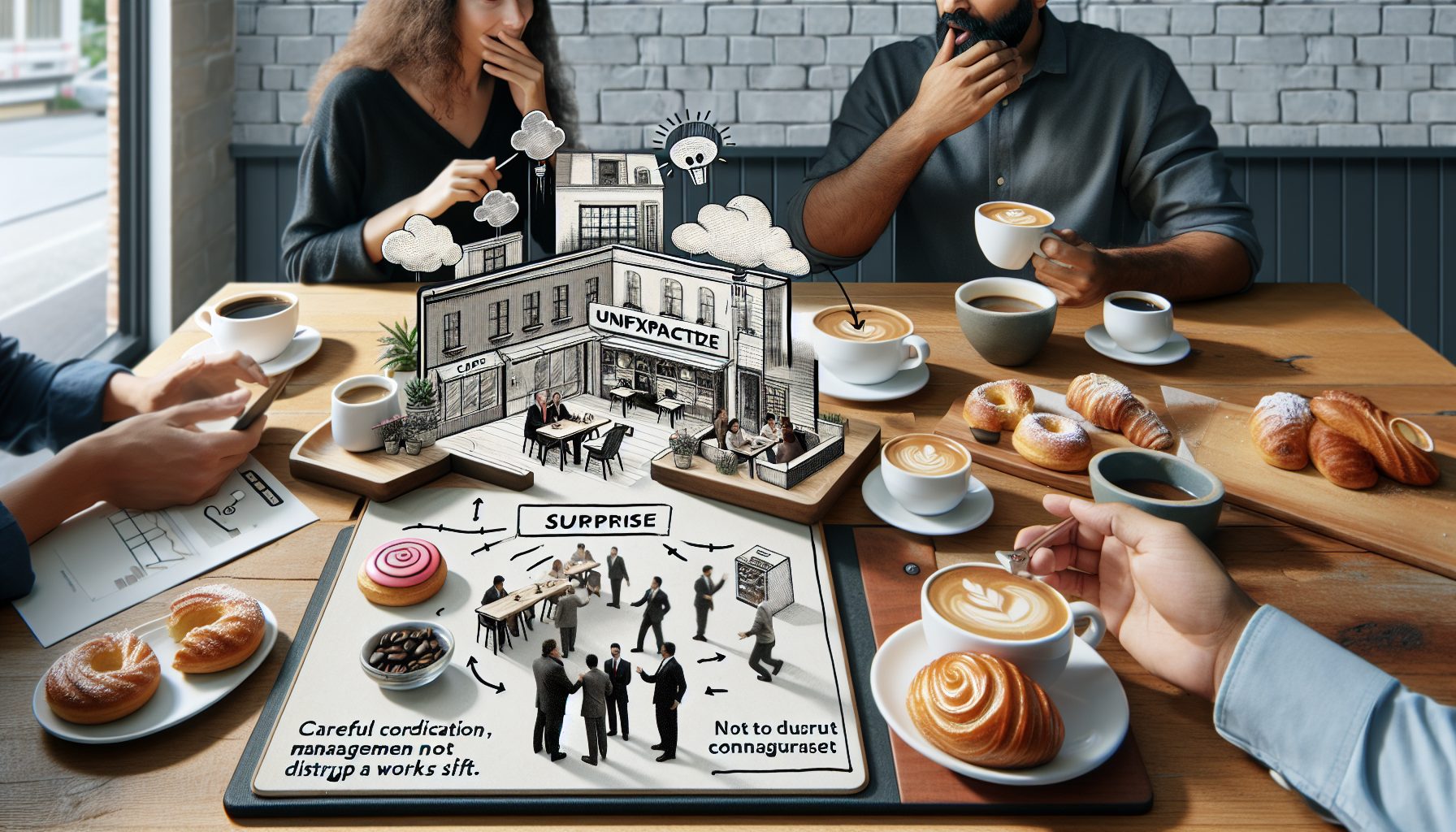 Первый сюрприз — неожиданный план