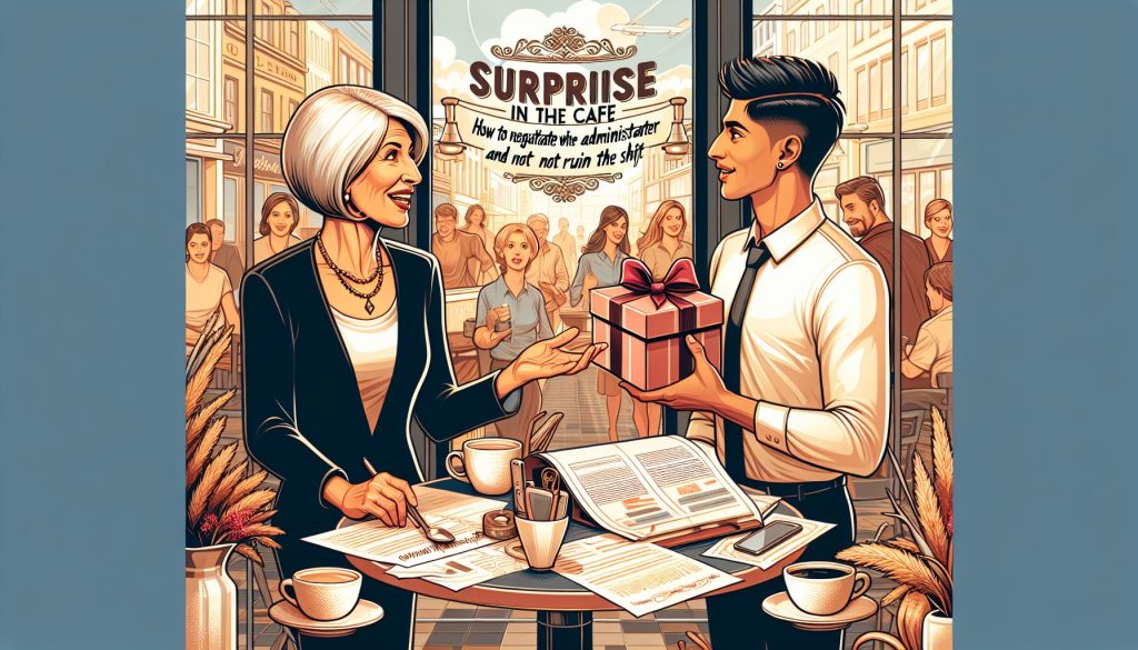 Сюрприз в кафе: как договориться с администратором и не сорвать смену