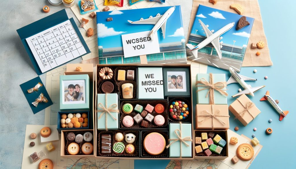 Сладкие наборы к возвращению из командировки: сценарий «мы скучали»