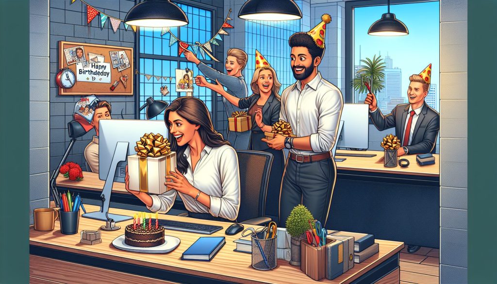 Сюрприз для коллеги в офисе: 10 идей без неловкости