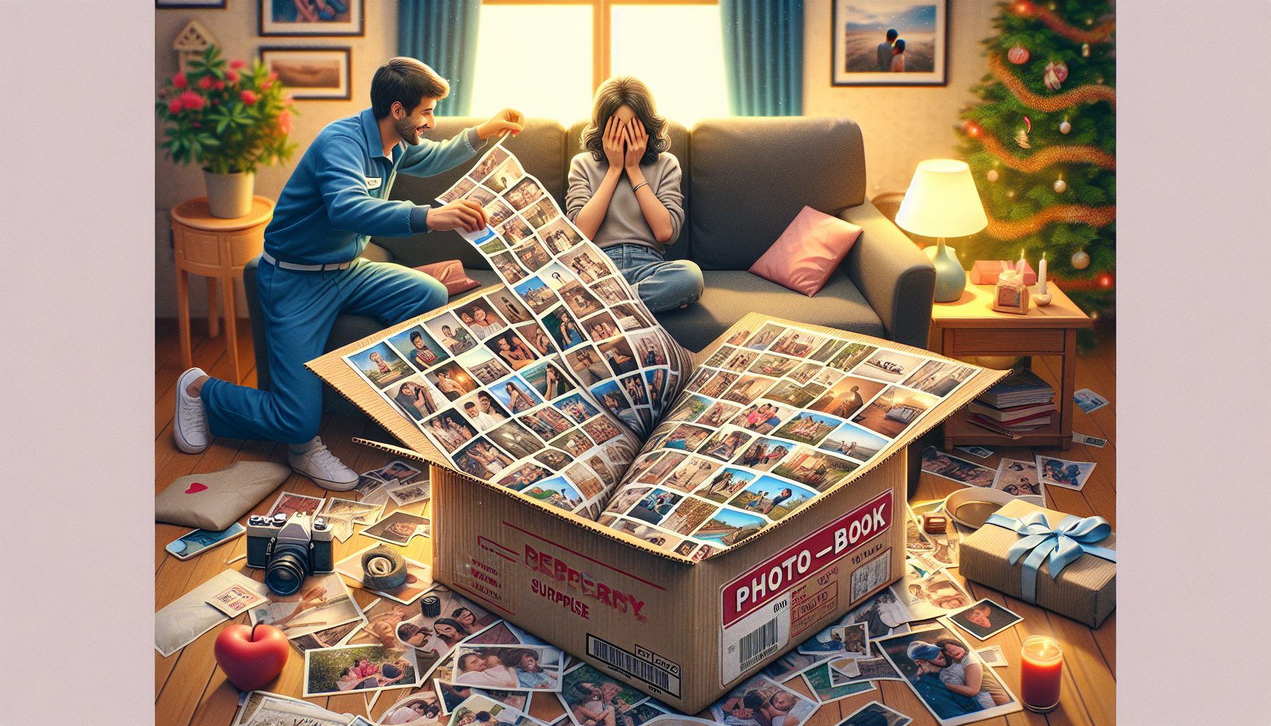 С чего начинается сюрприз с фото-книгой