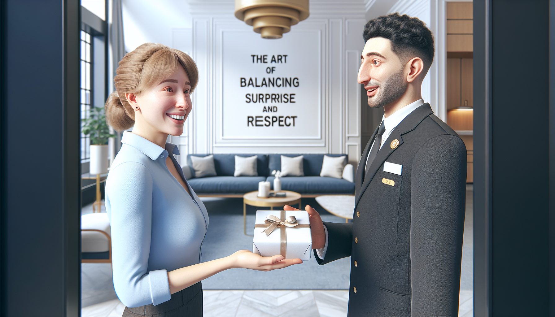 Зачем вообще согласовывать сюрприз